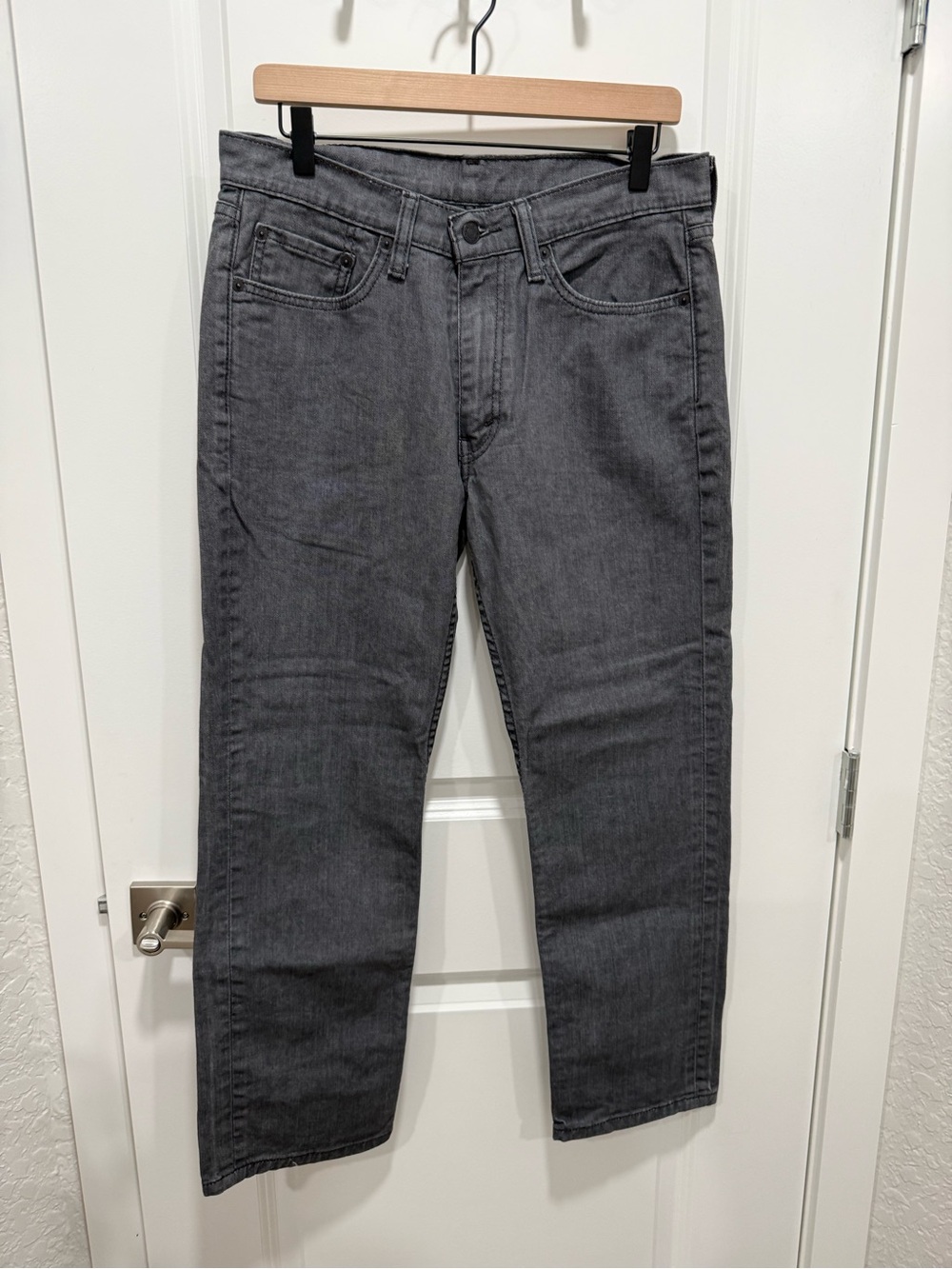 Levi's Faded Charcoal Grey Jeans - Size 33